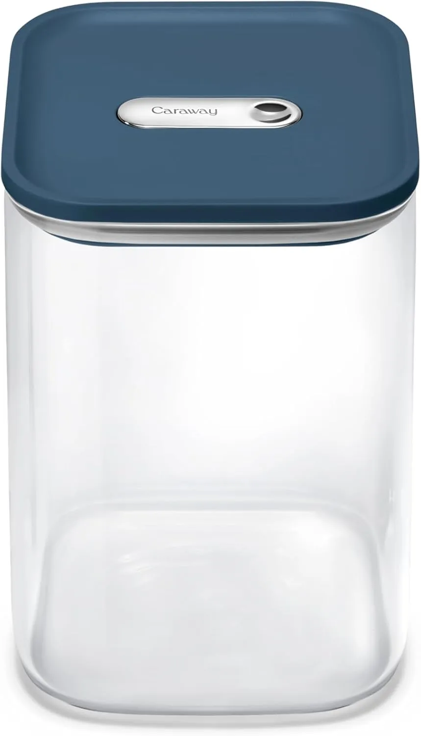 Large Glass Airtight Container - Navy - Image 3