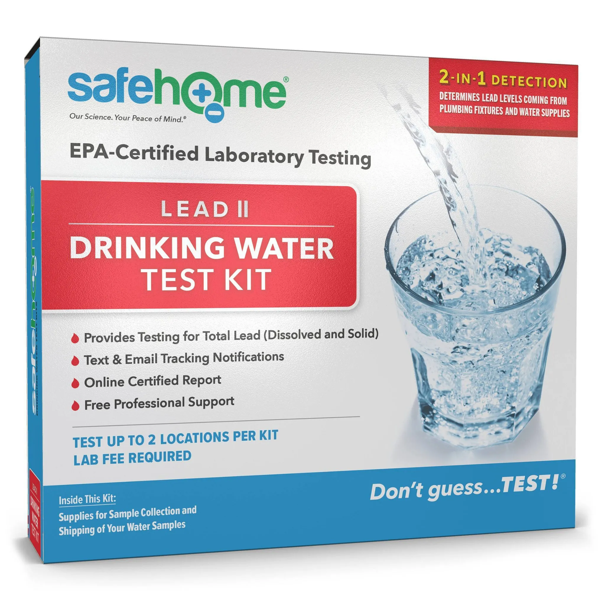 Lead Testing Kit for Household Water - In-Lab Results