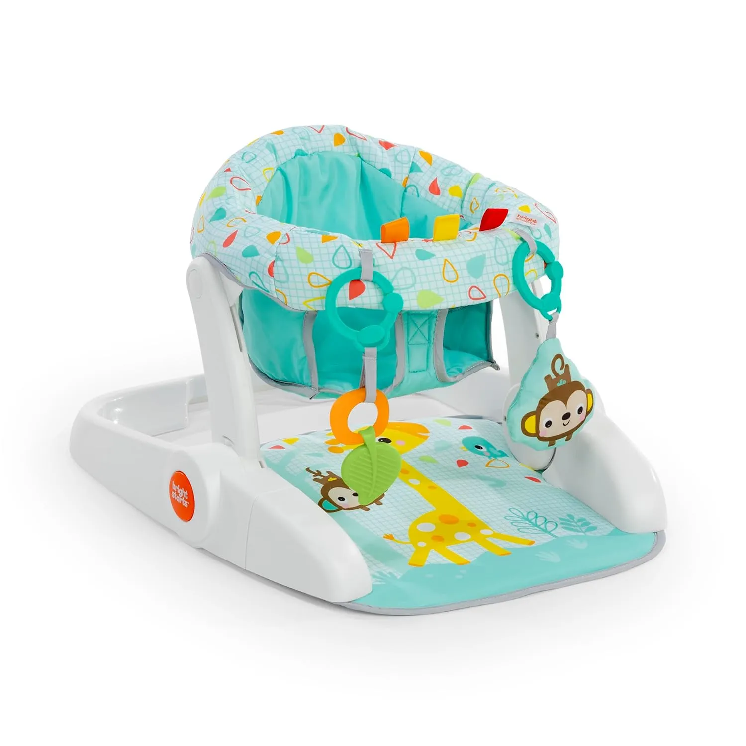 Learn-to-Sit 2-Position Floor Seat - Wild Wiggle