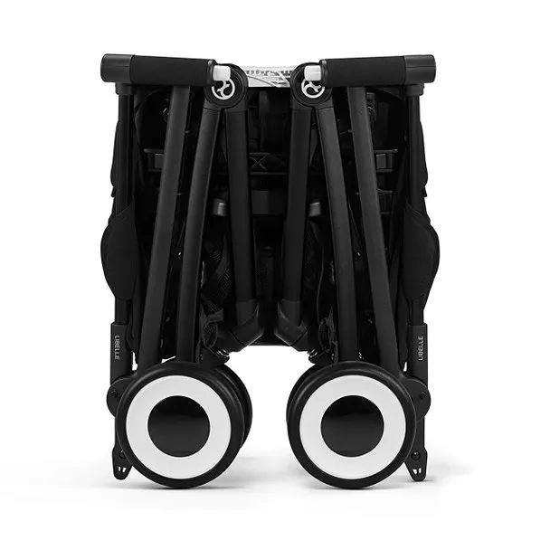 Libelle 2 Stroller - Black Frame with Magic Black Seat - Image 5