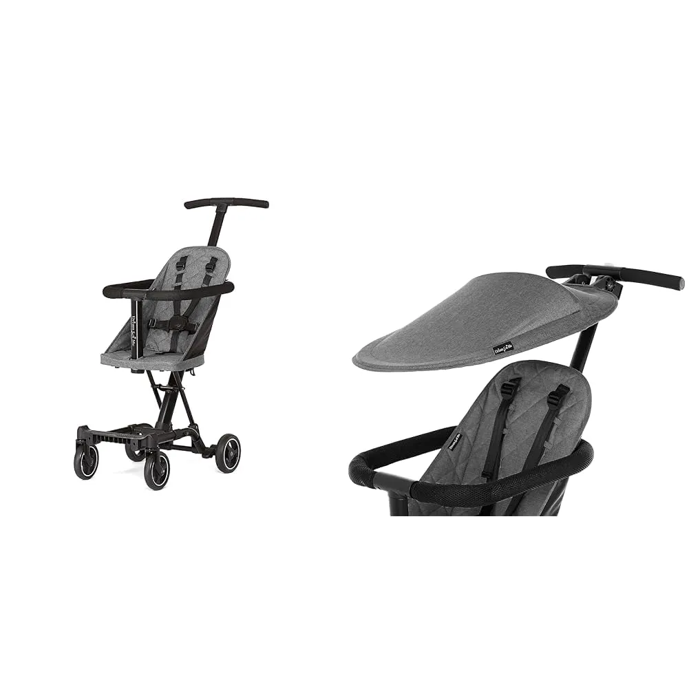 Lightweight And Compact Coast Rider Stroller - Grey - Image 5
