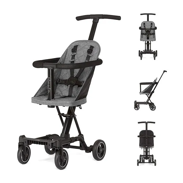 Lightweight And Compact Coast Rider Stroller - Grey - Image 2