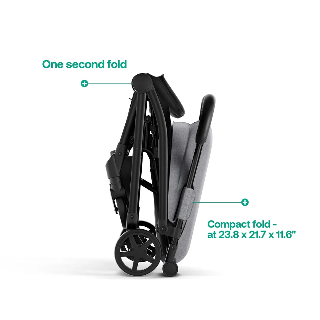 Lightweight Baby Stroller - Gray - Image 3