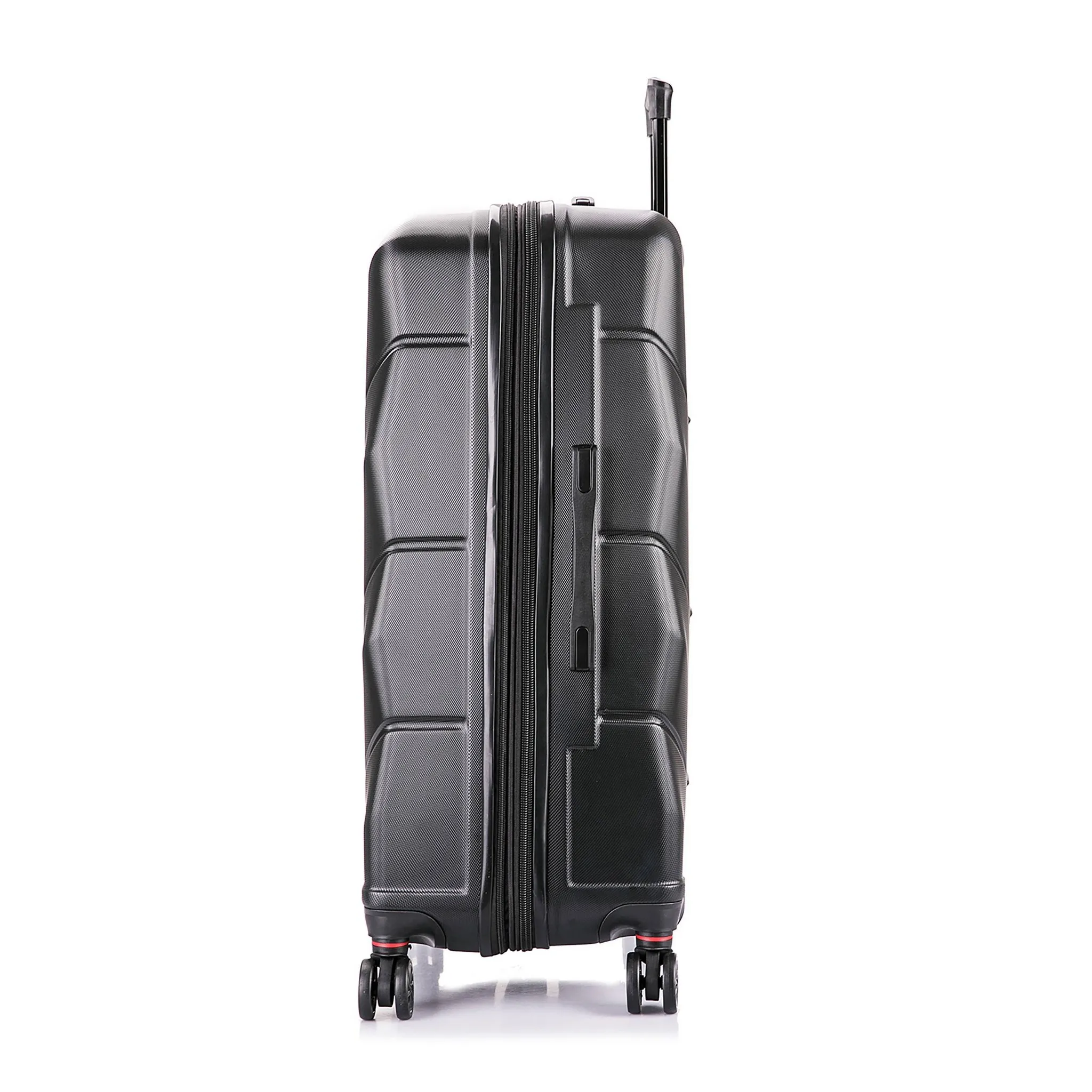 Lightweight Hardside Carry On Spinner Suitcase - Black - Image 3