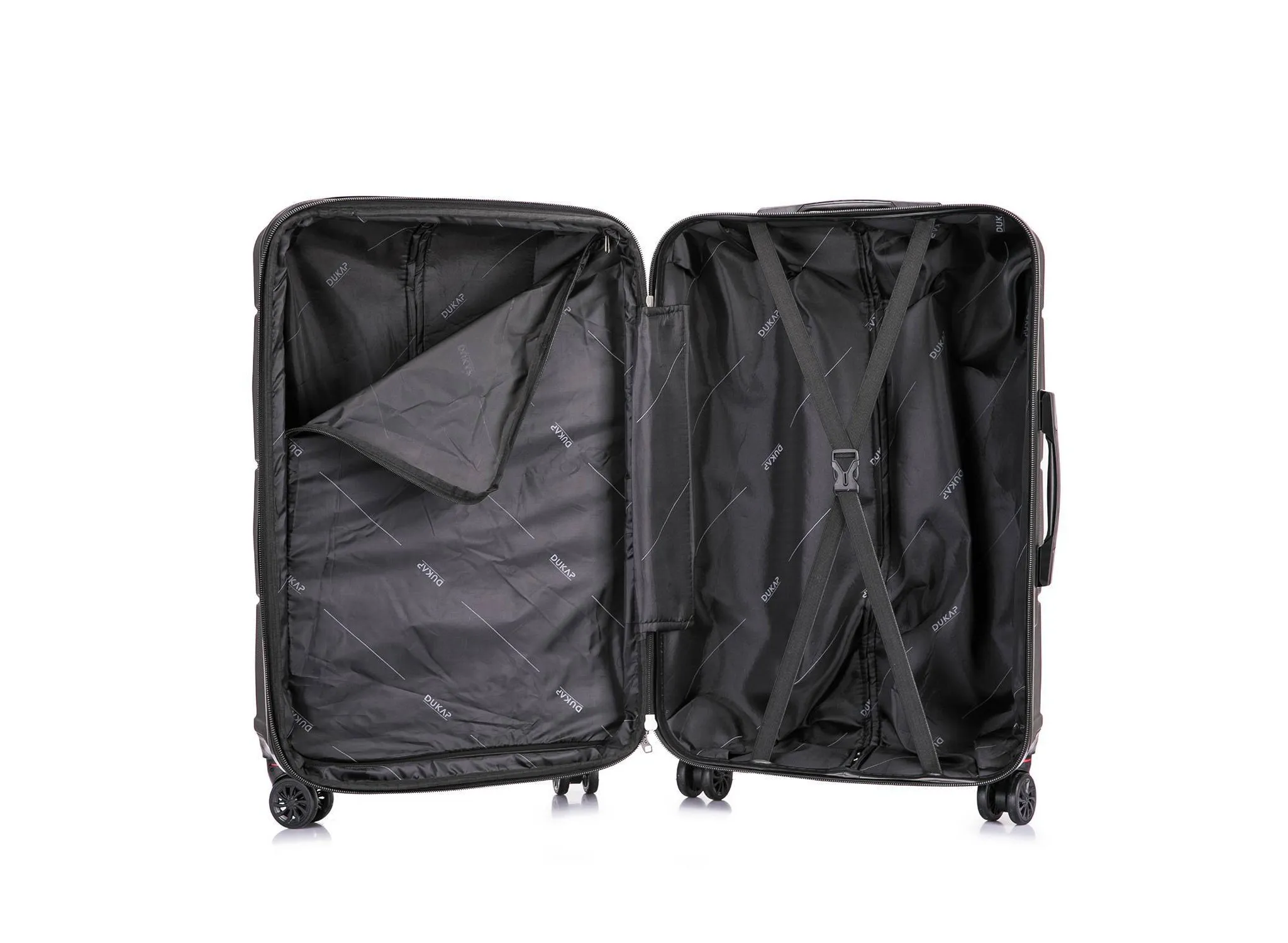 Lightweight Hardside Carry On Spinner Suitcase - Black - Image 4