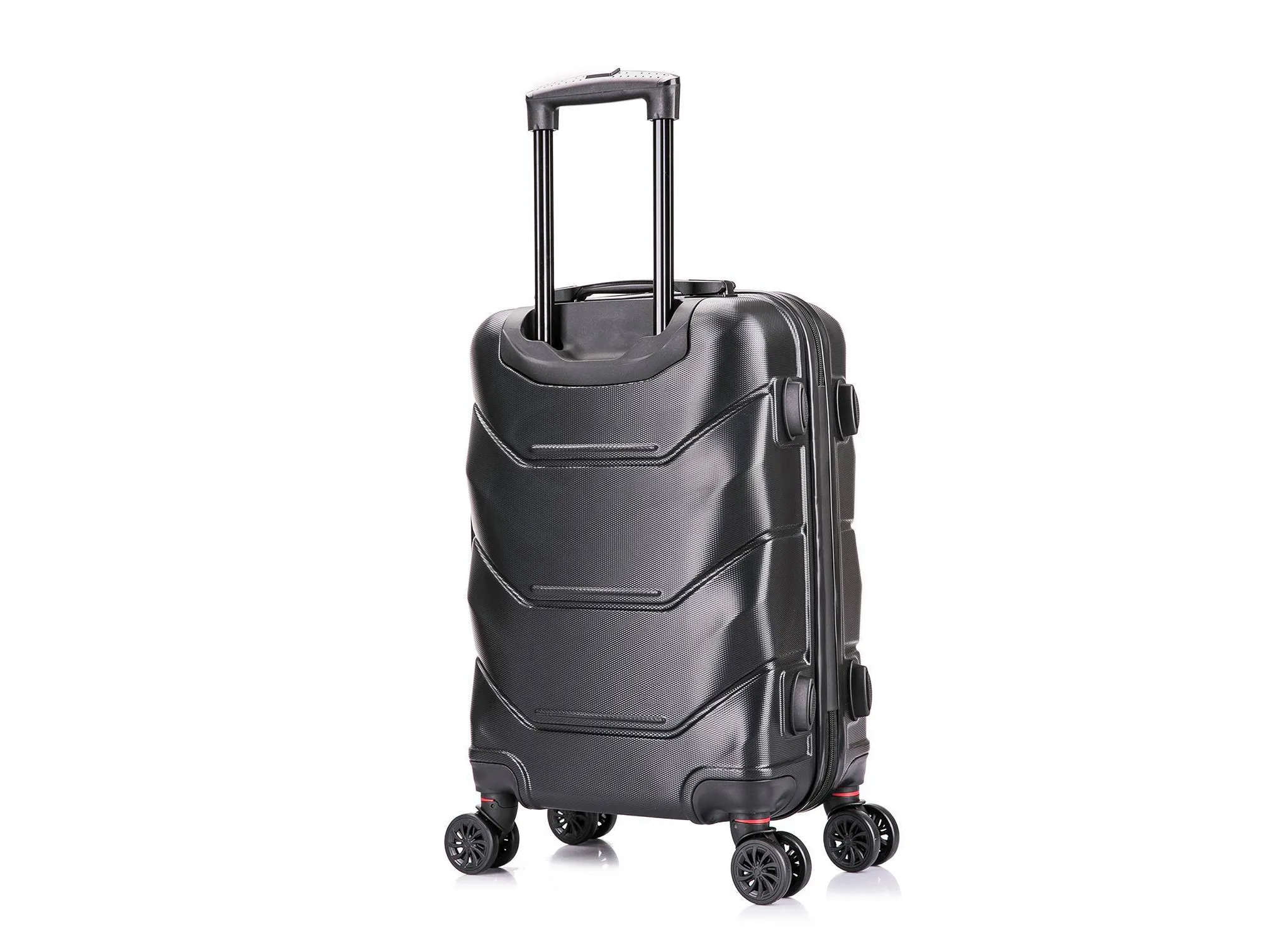 Lightweight Hardside Carry On Spinner Suitcase - Black - Image 5