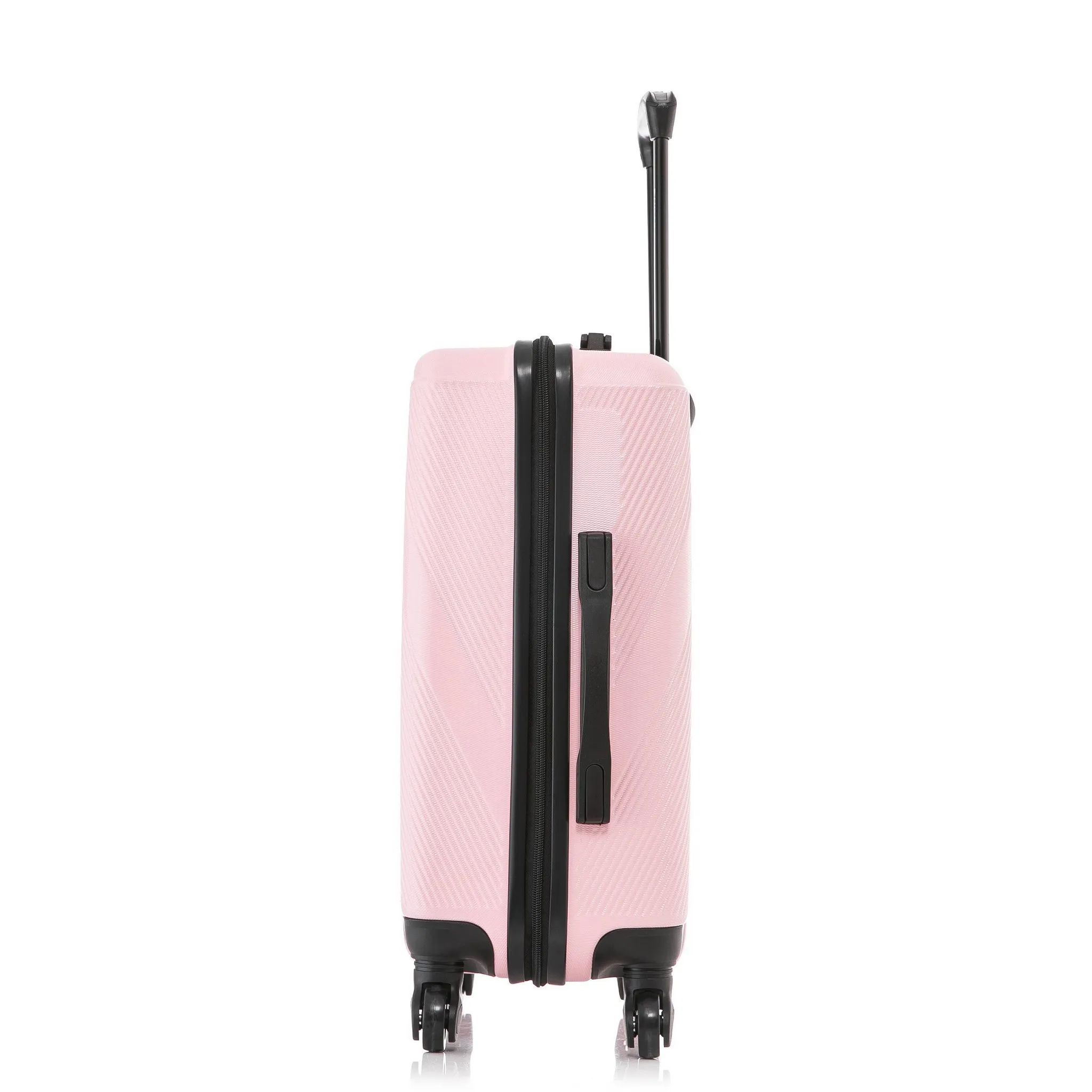 Lightweight Hardside Carry On Spinner Suitcase - Pink - Image 5