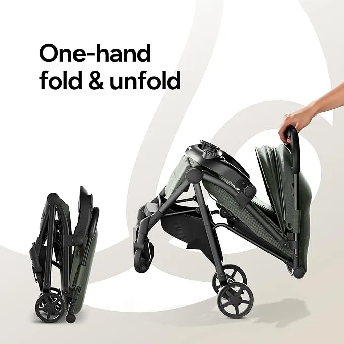 Lithe V2 Lightweight Travel Stroller - Forest - Image 2