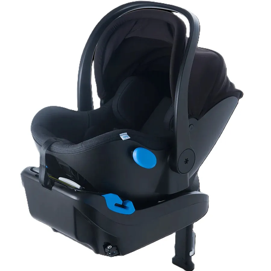 Liing 2024 Lightweight Infant Car Seat with Load Leg - Pitch Black
