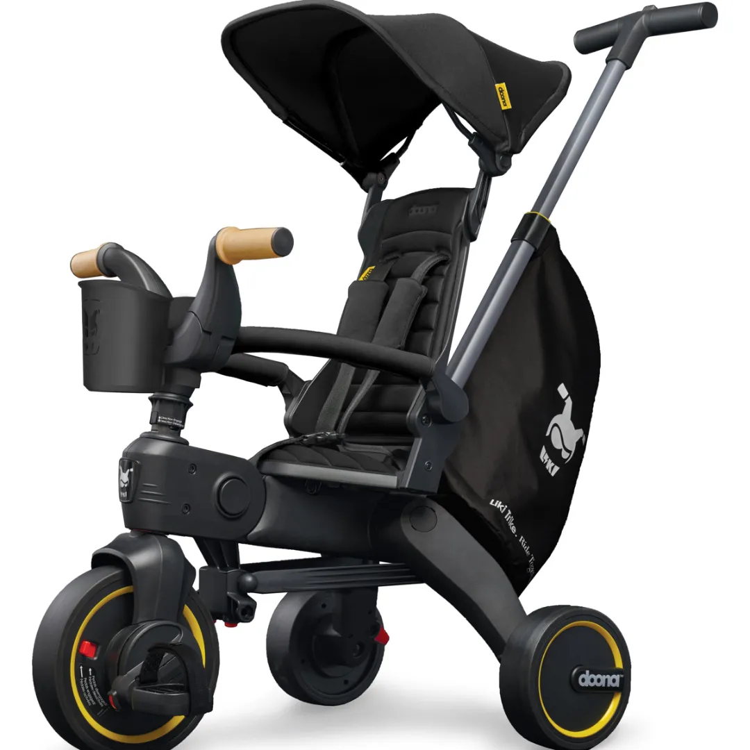 Liki Convertible Stroller Trike in Nitro Black (See Description)