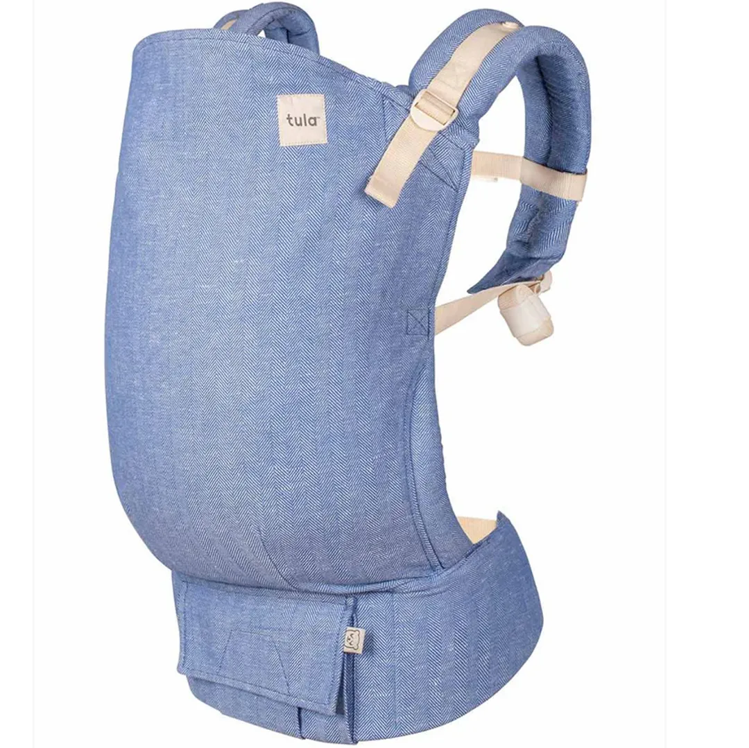 Linen Toddler Carrier - Ocean