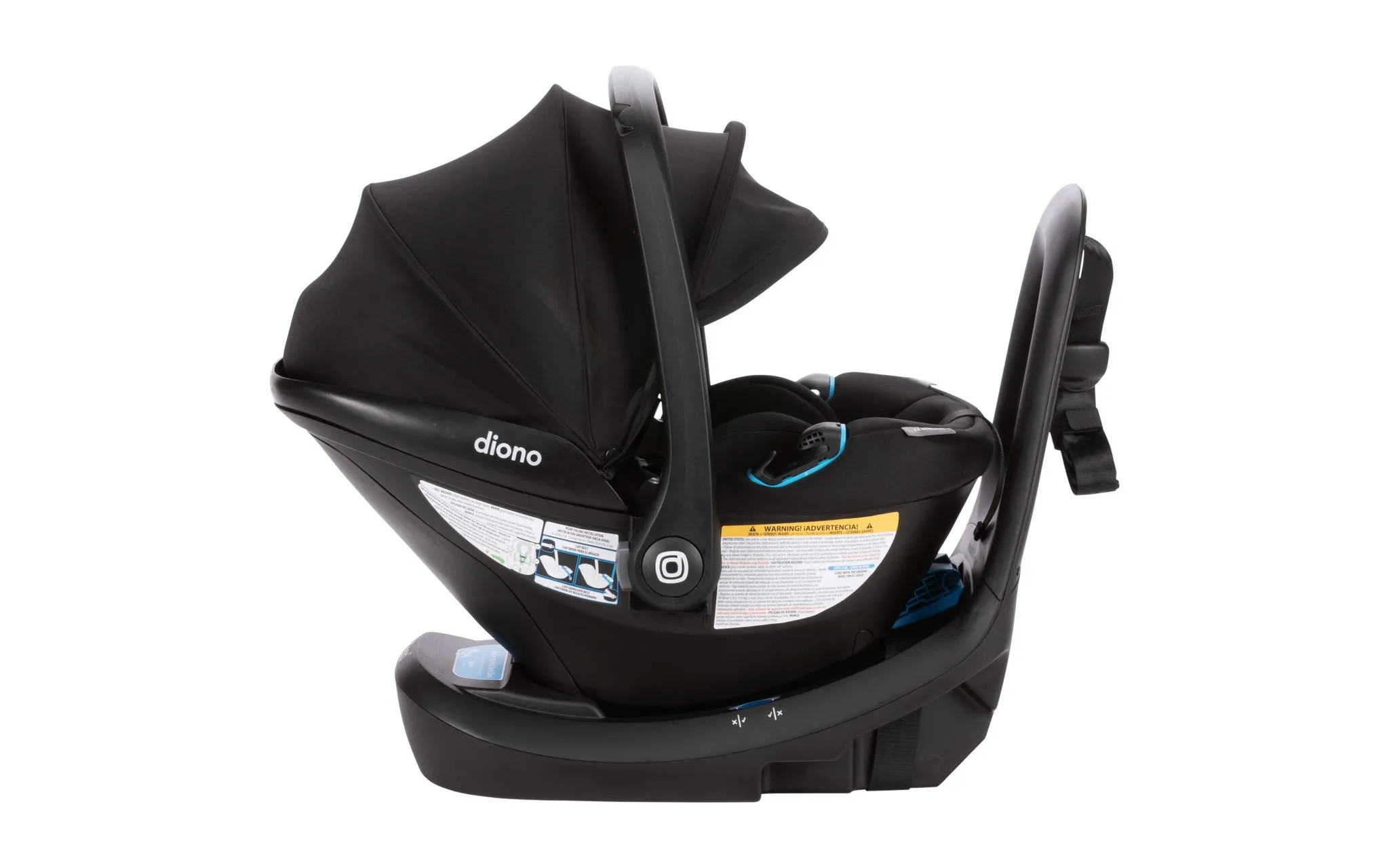 LiteClik30 XT SafePlus Infant Car Seat and Base, Black Storm - Image 6