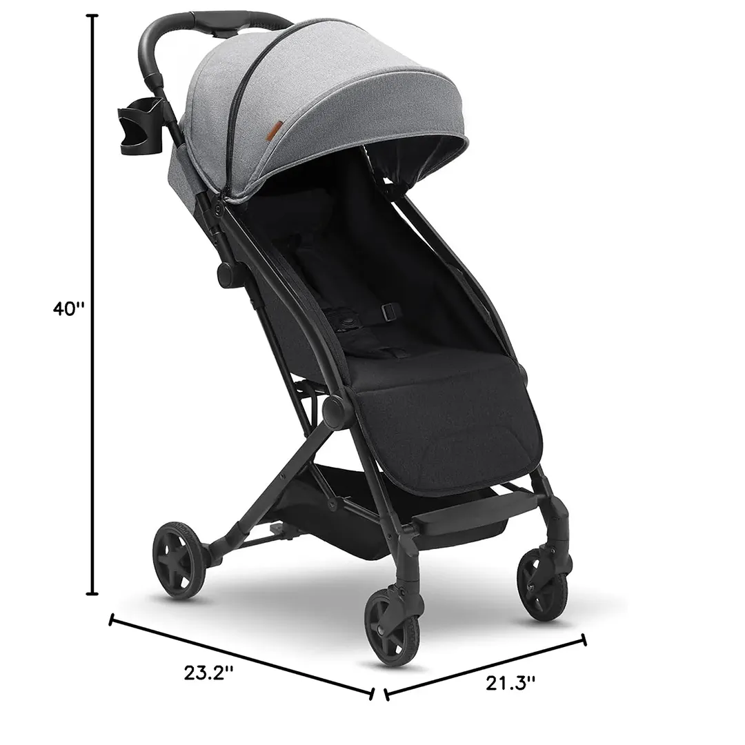 Lithe Lightweight Stroller - Black - Image 5