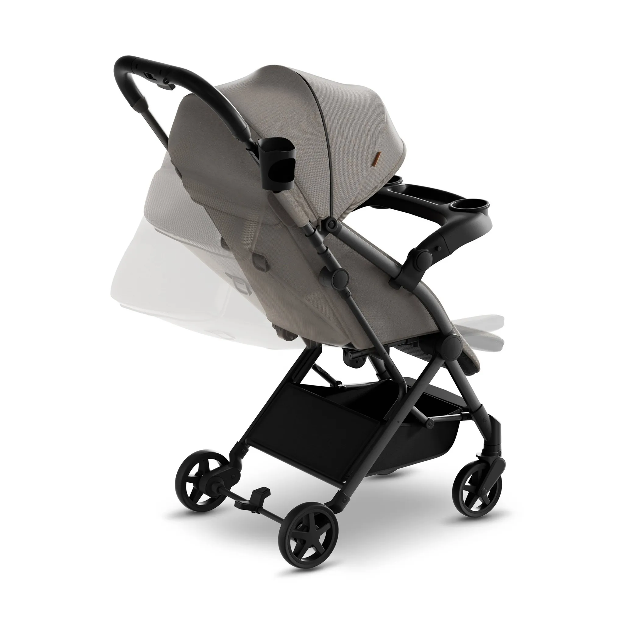 Lithe V2 Lightweight Travel Stroller - Khaki - Image 3