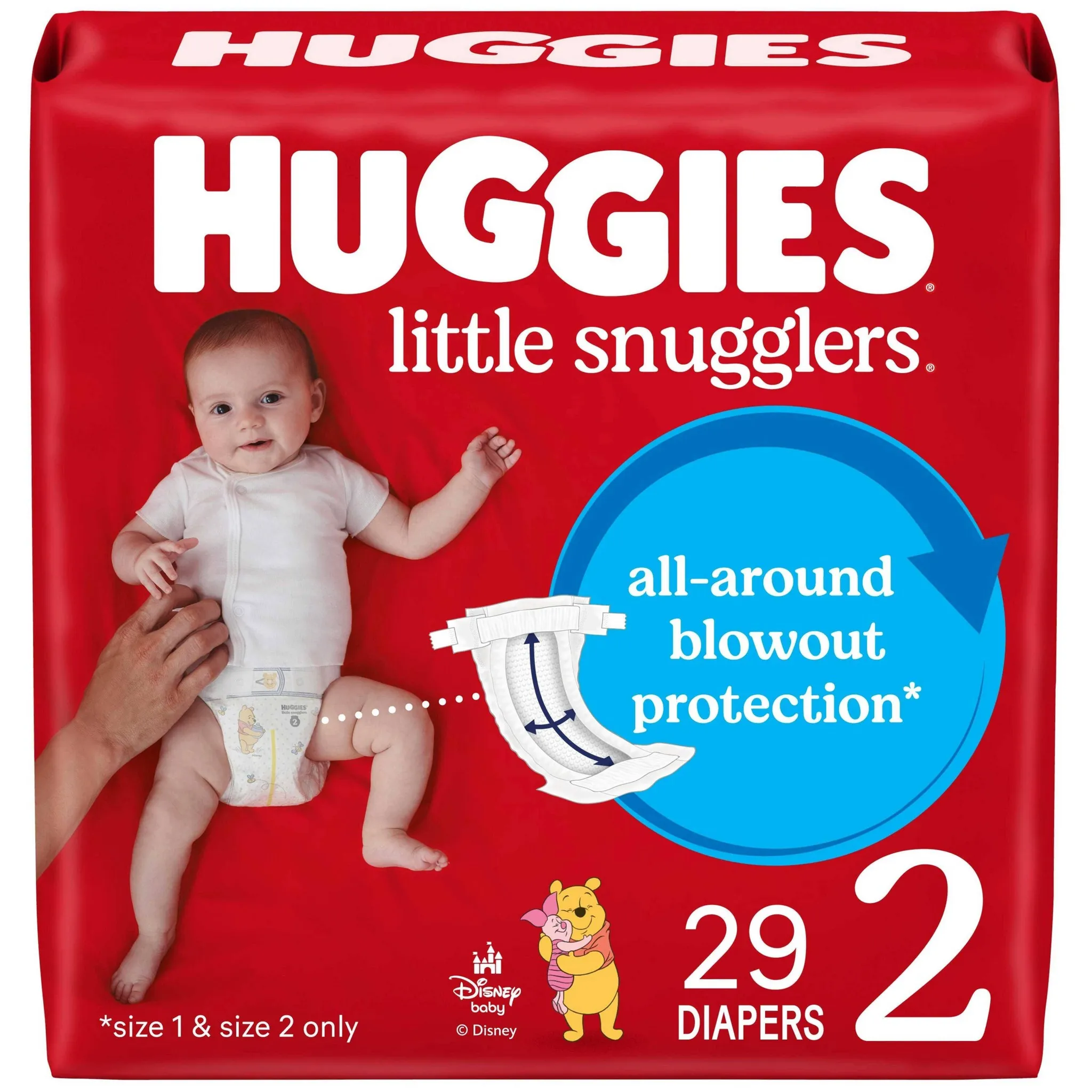 Little Snugglers Diapers - Size 2 - 29 Count - Image 3