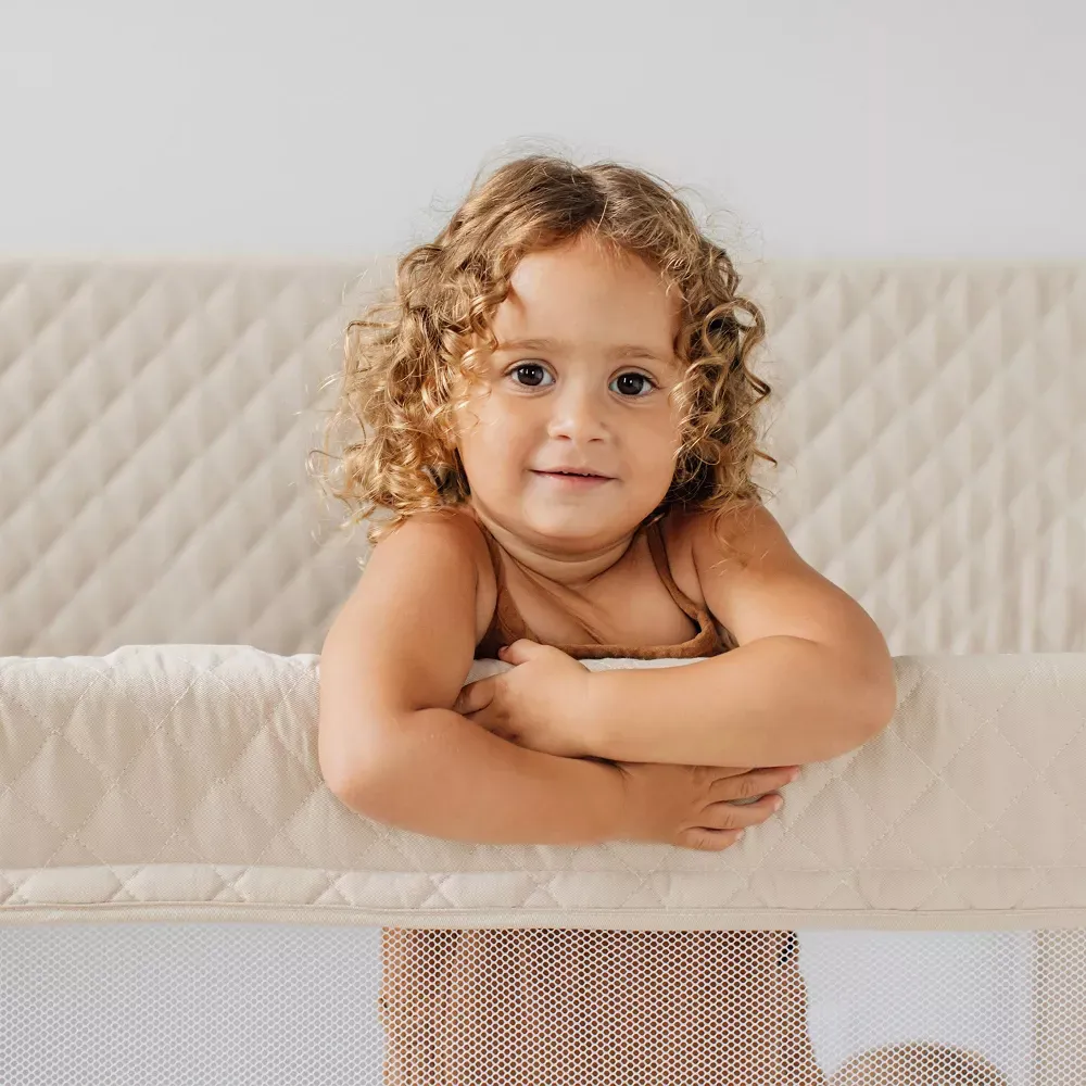 Lunaire Organic Crib - Oat - Image 2