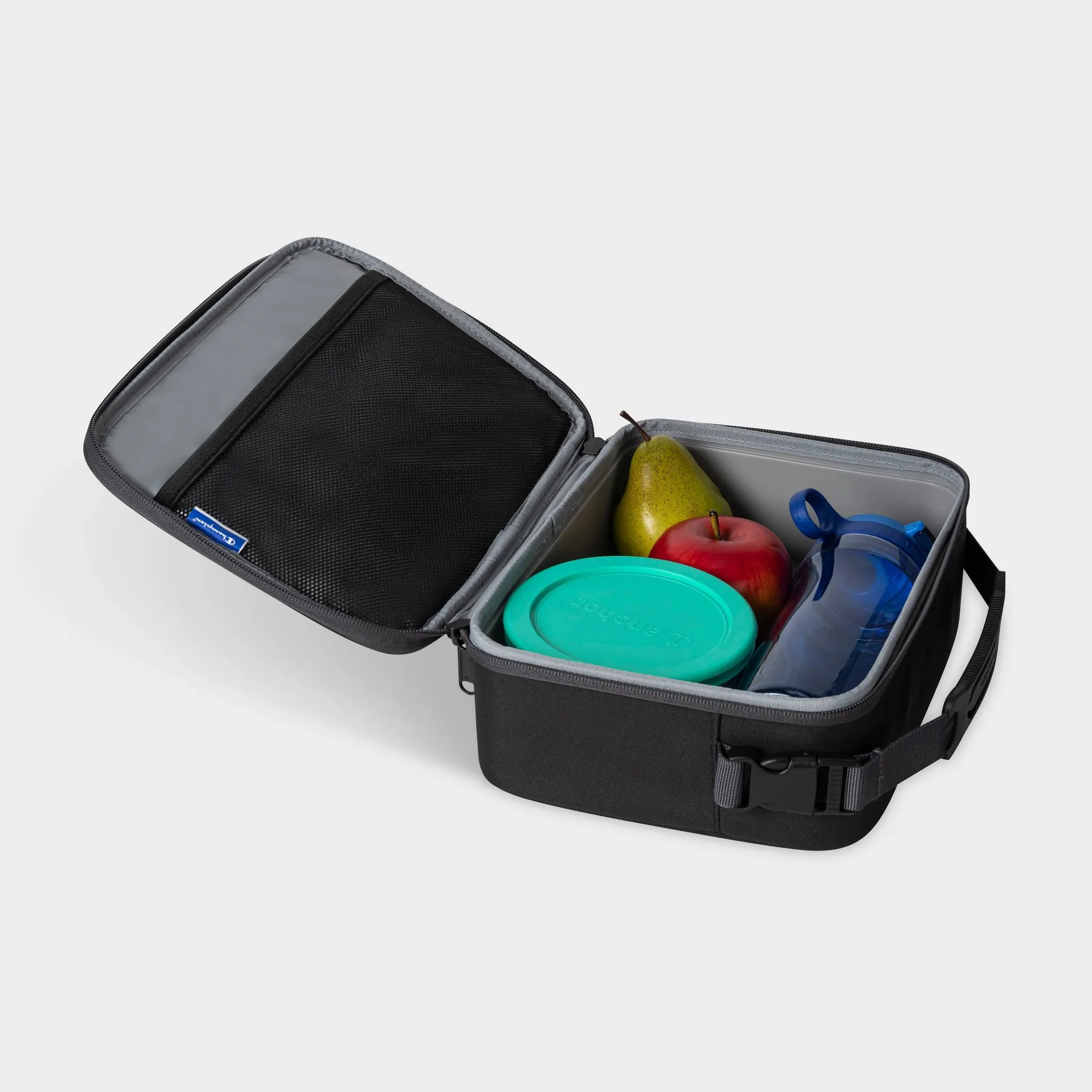 Lunch Kit with Tray - Black/Pink - Image 3