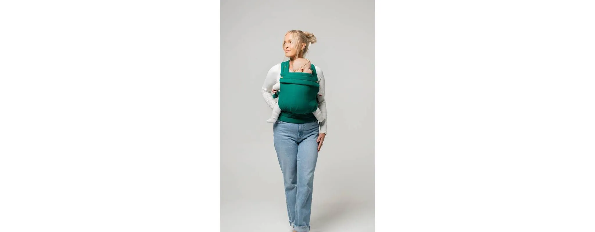 Mabe The Monarch Soft Baby Carrier - Evergreen - Image 4