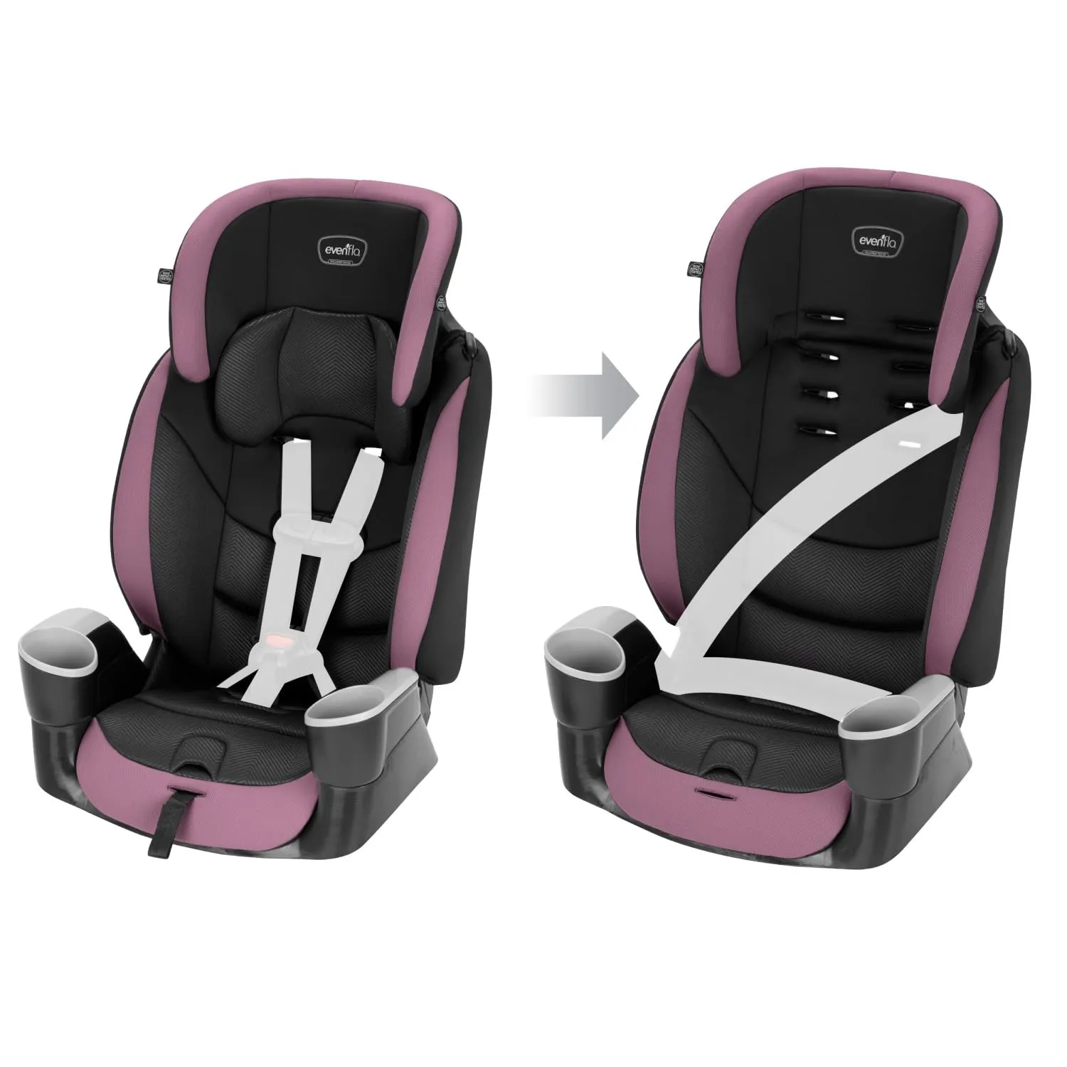 Maestro Sport Booster Car Seat - Whitney Purple - Image 5