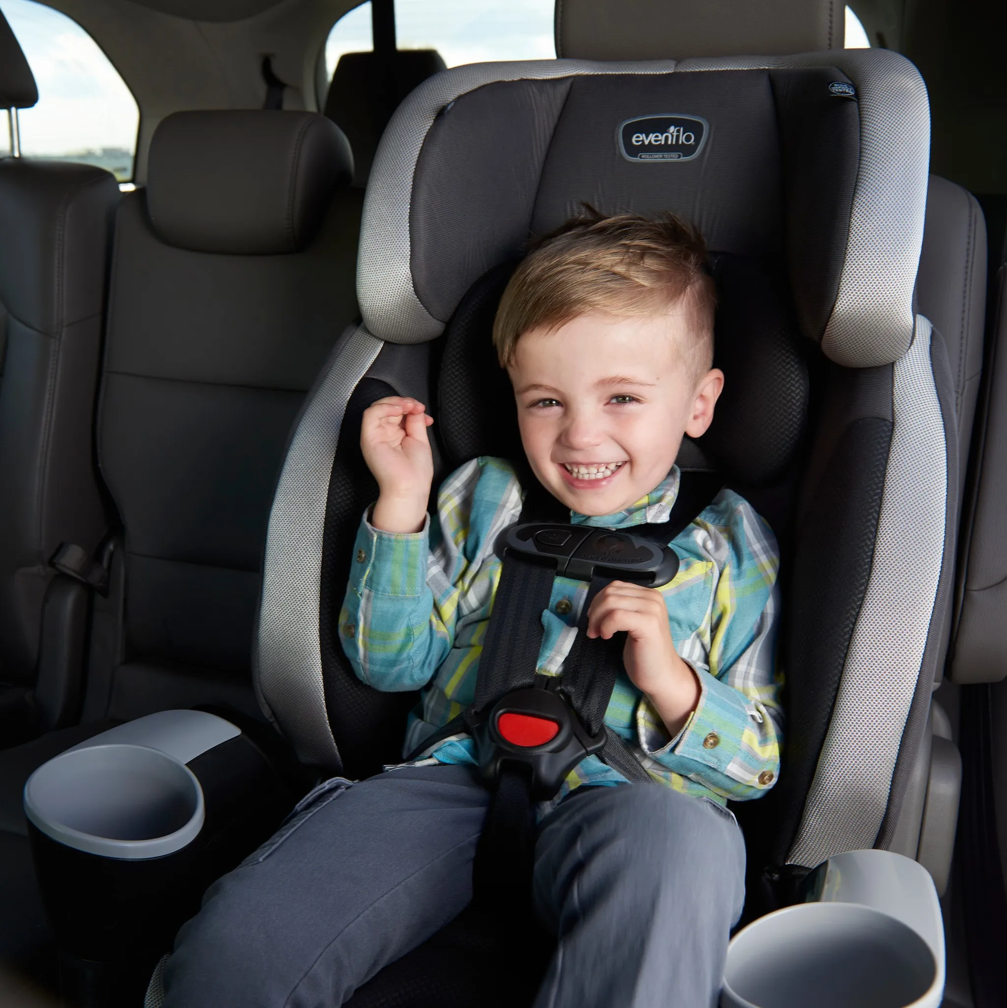 Maestro Sport Harness Booster Car Seat - Granite - Image 4