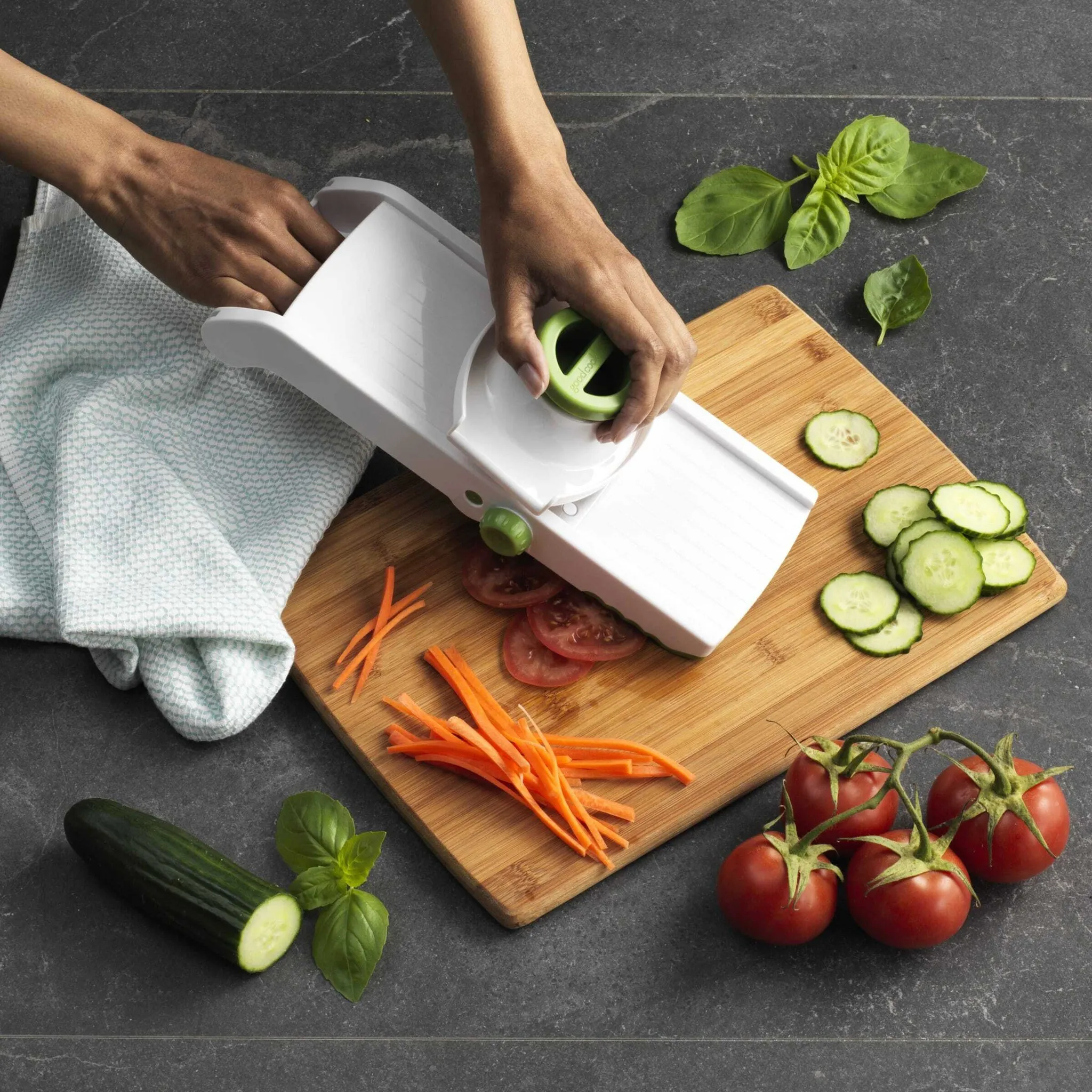 Mandoline Slicer - Green - Image 5