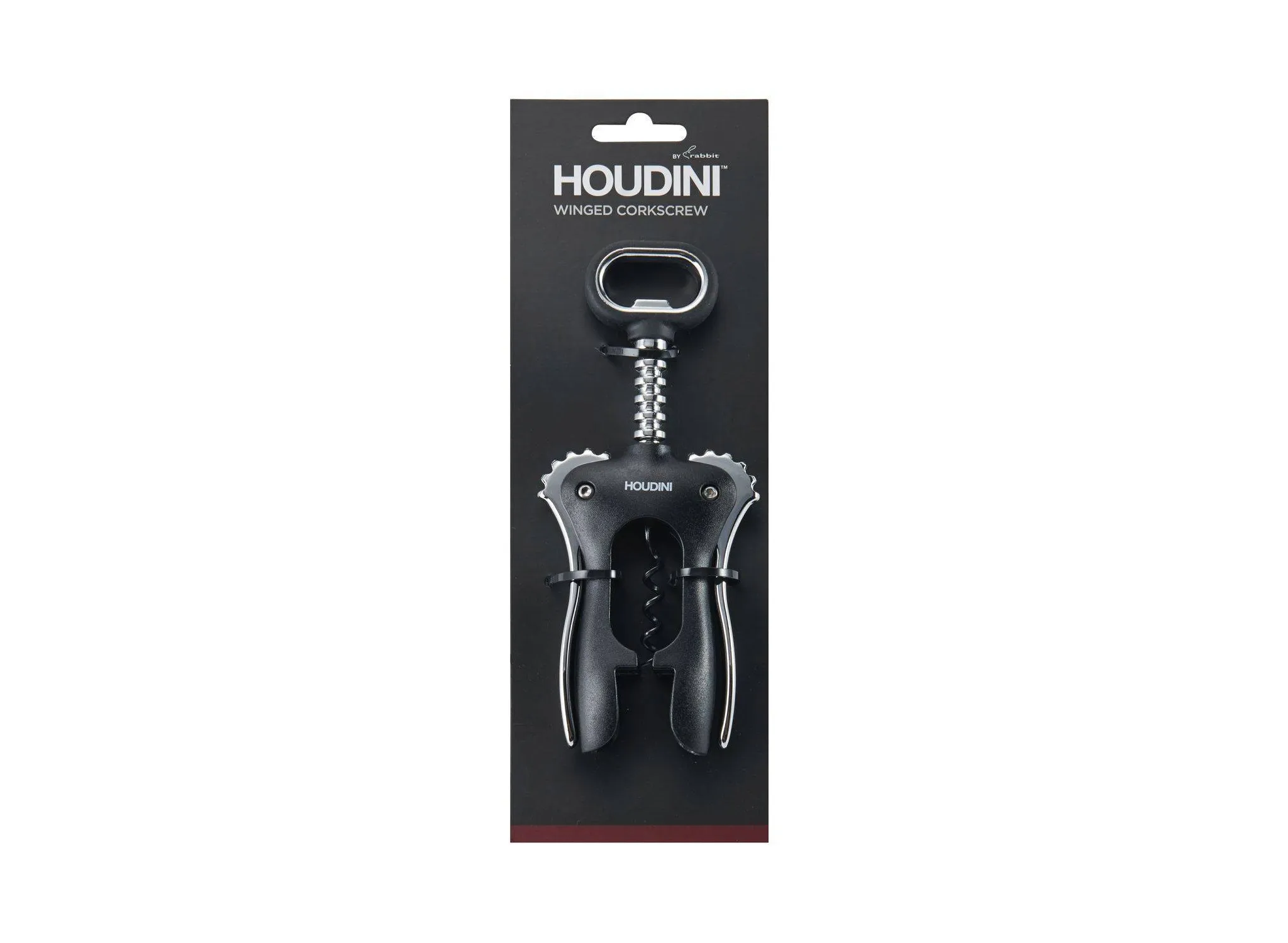 Manual Winged Corkscrew - Black - Image 2