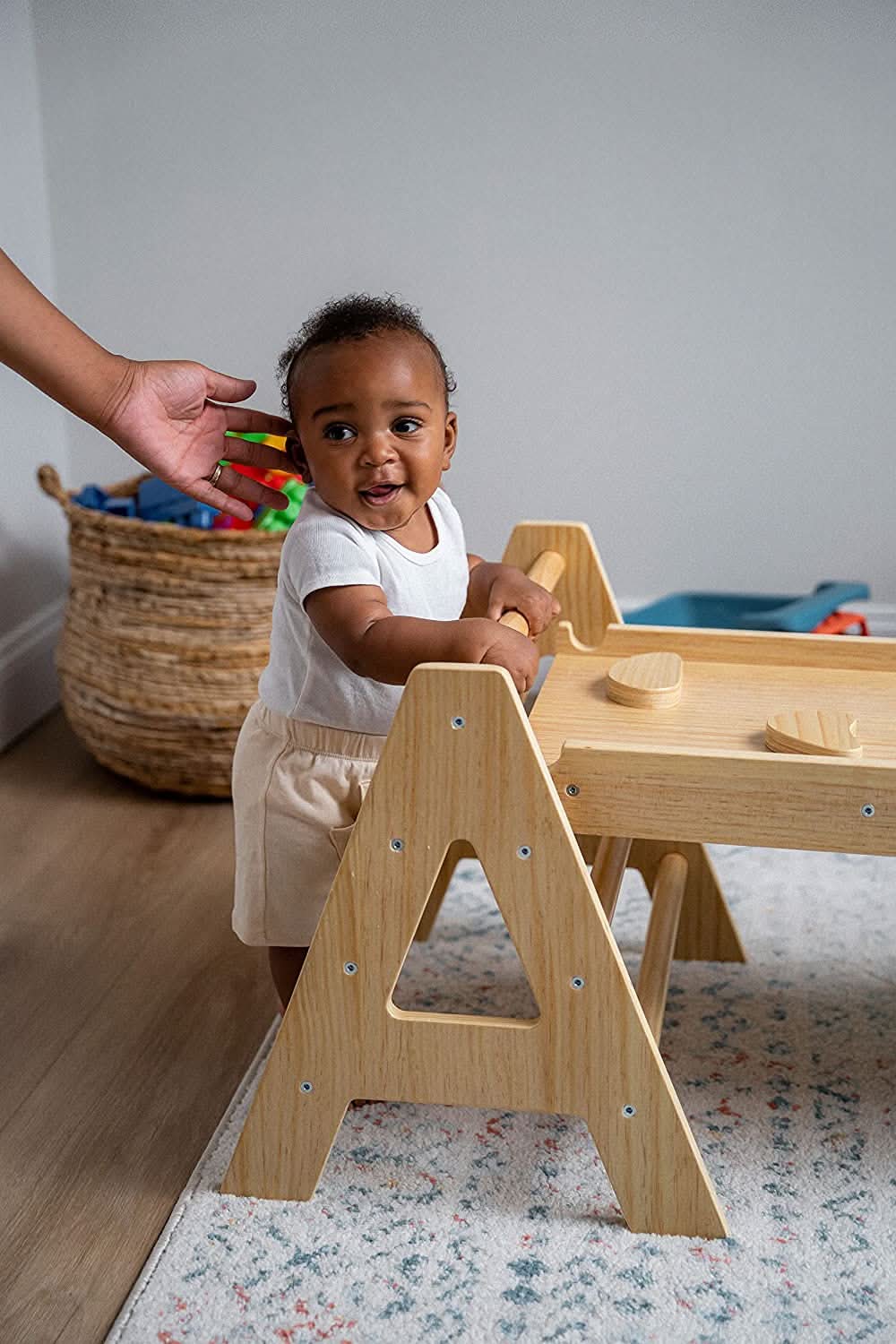 Maple | Beginner Pikler Triangle & Rocker - Image 4