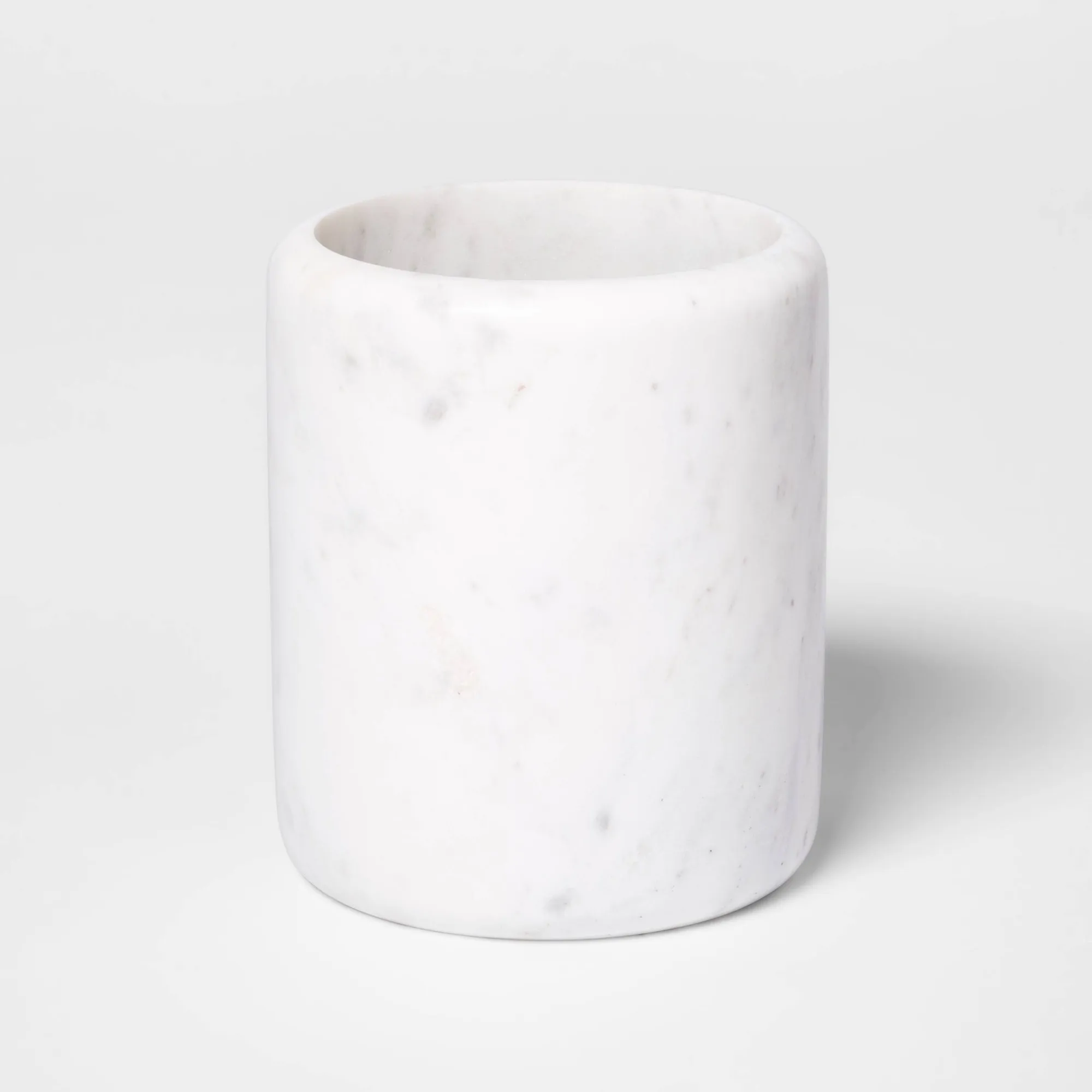 Marble Utensil Holder - White - Image 4