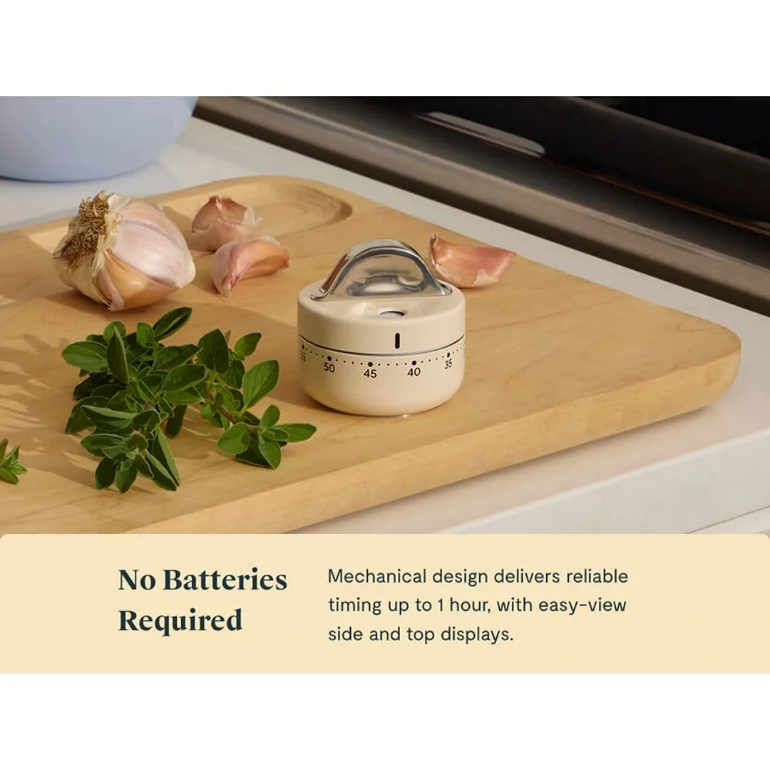 Mechanical Kitchen Timer - White - Image 3