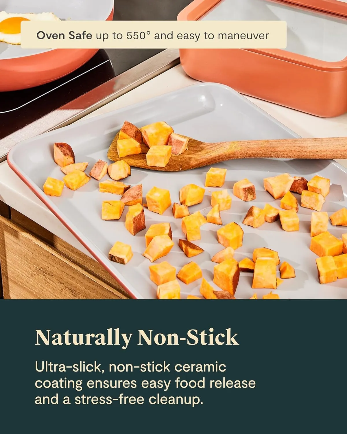 Medium Baking Sheet - White - Image 5