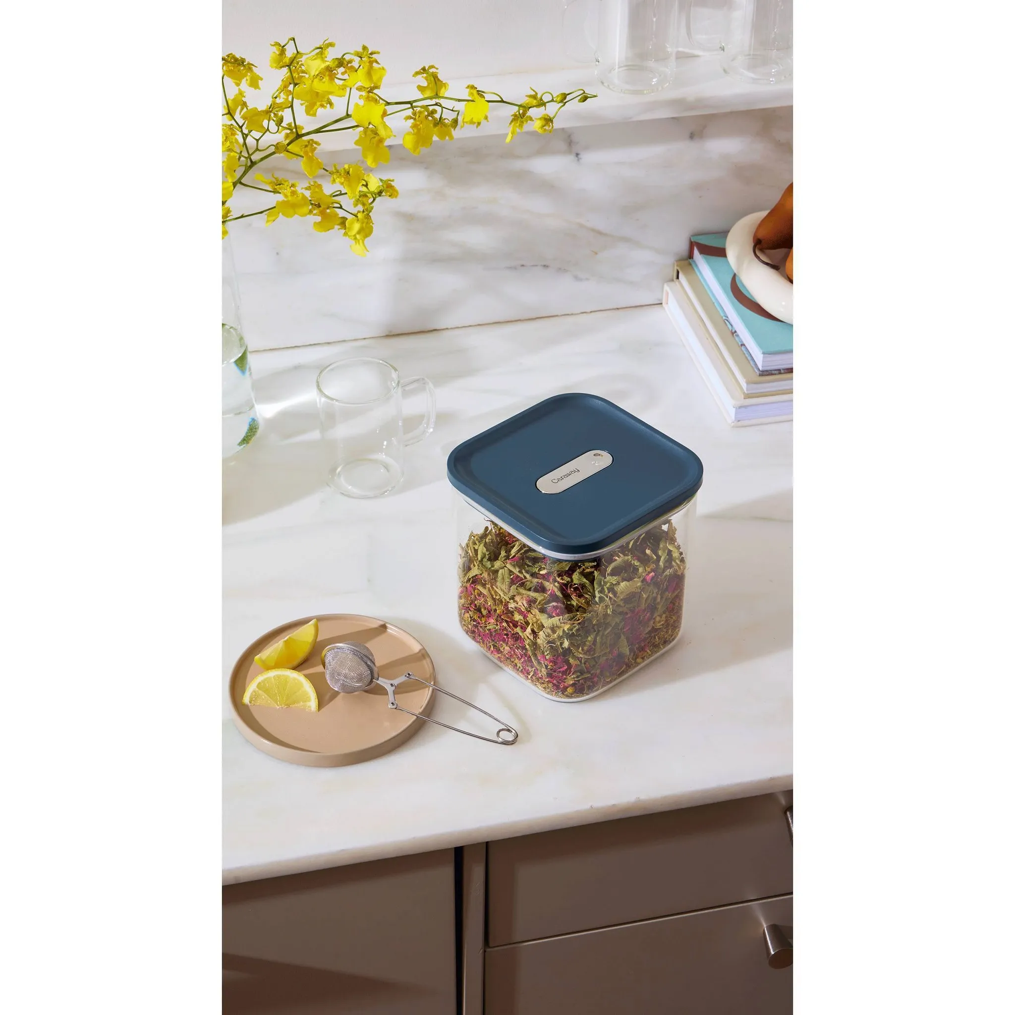 Medium Glass Airtight Container - Mist - Image 2
