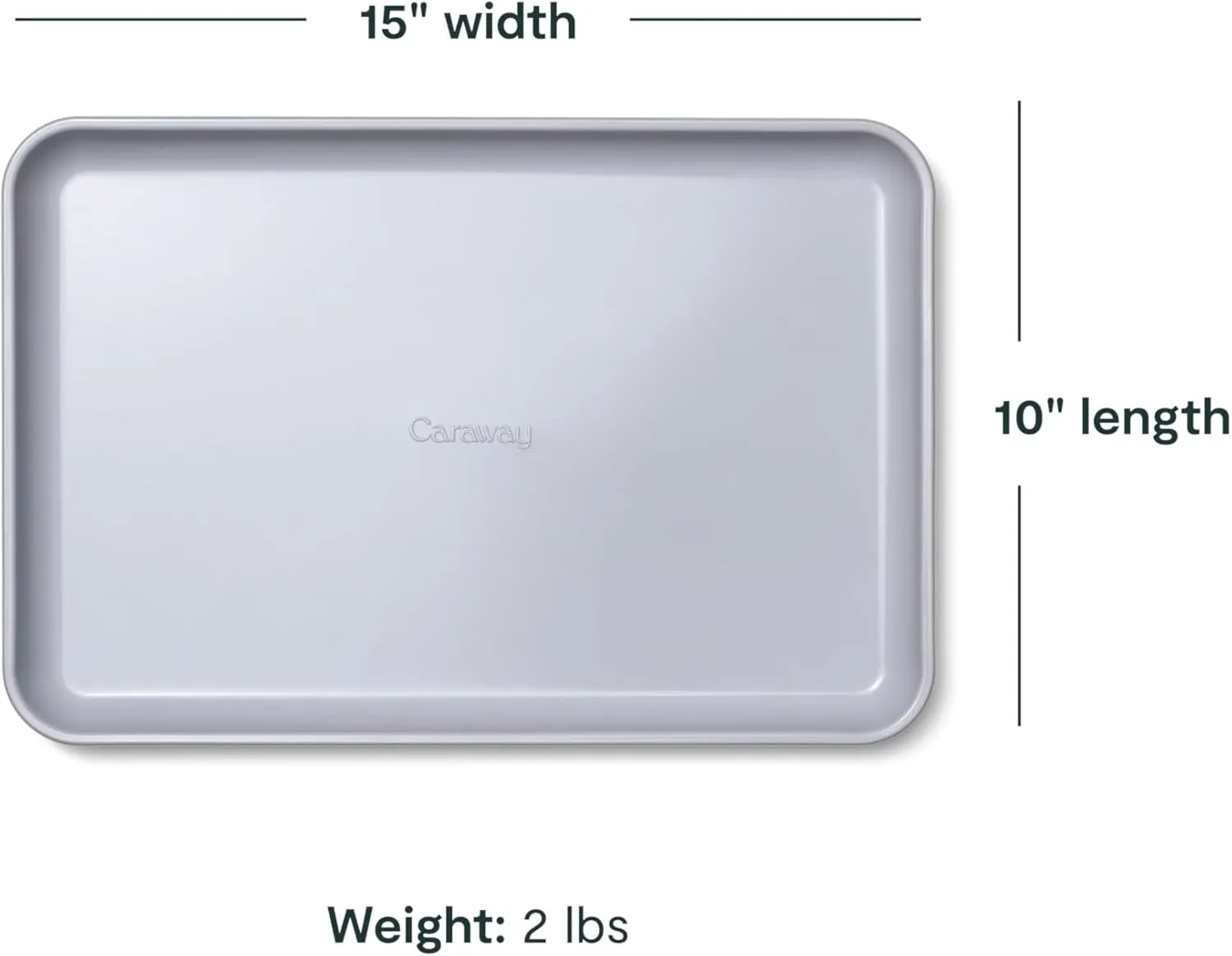 Medium Non-Stick Ceramic Baking Sheet - Navy - Image 6