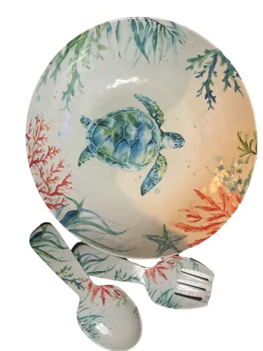 Melamine Serving Set - Blue - Image 4
