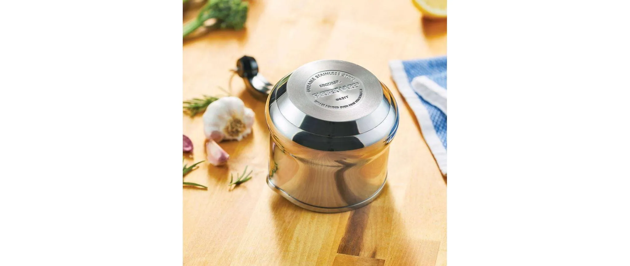 Melting Pot Butter Warmer - Stainless Steel - Image 3