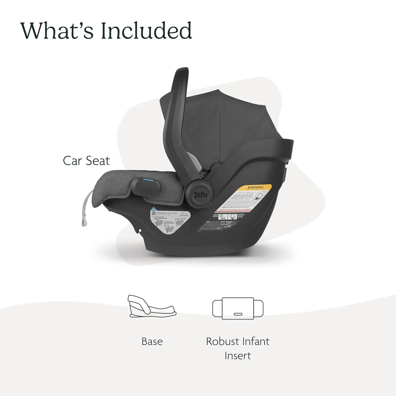 Mesa V2 Infant Car Seat (Charcoal Mélange) - Image 3