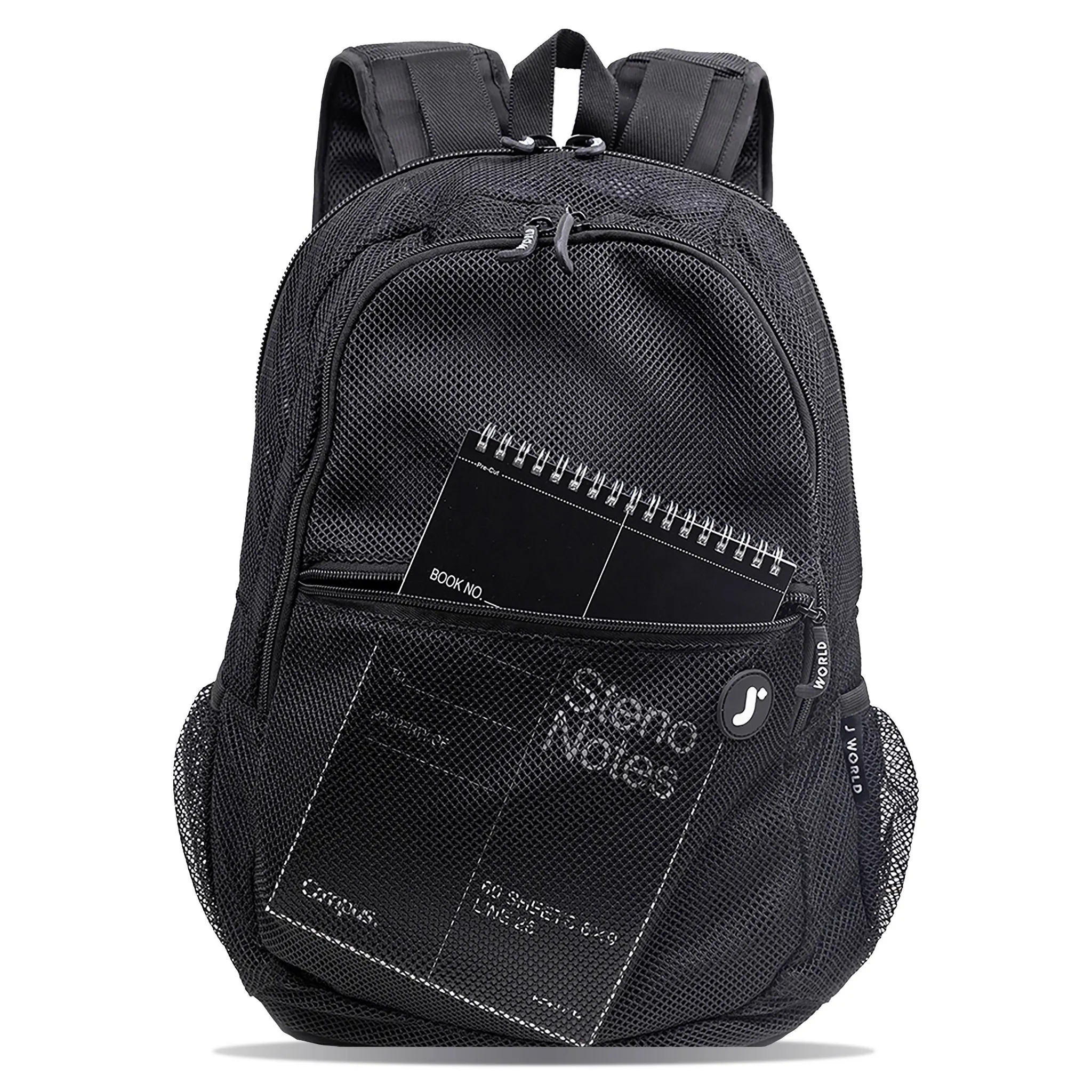 Mesh Backpack - Black - Image 5