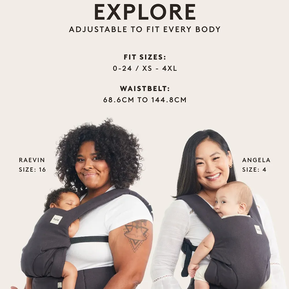 Mesh Explore Baby Carrier - Olivia (See Description) - Image 4