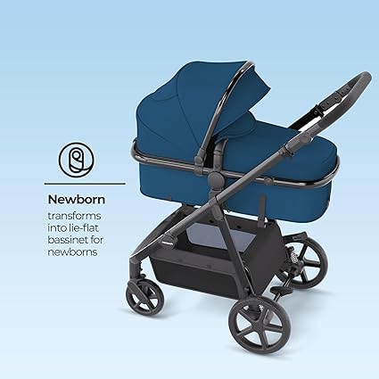 Meteor Stroller - Navy / Black Frame - Image 3