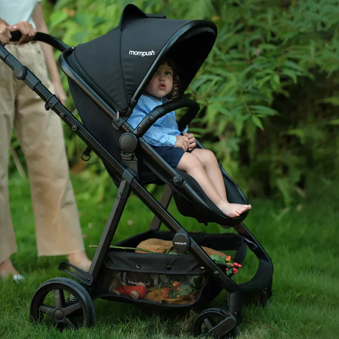 Meteor Stroller - Navy / Silver Frame - Image 3