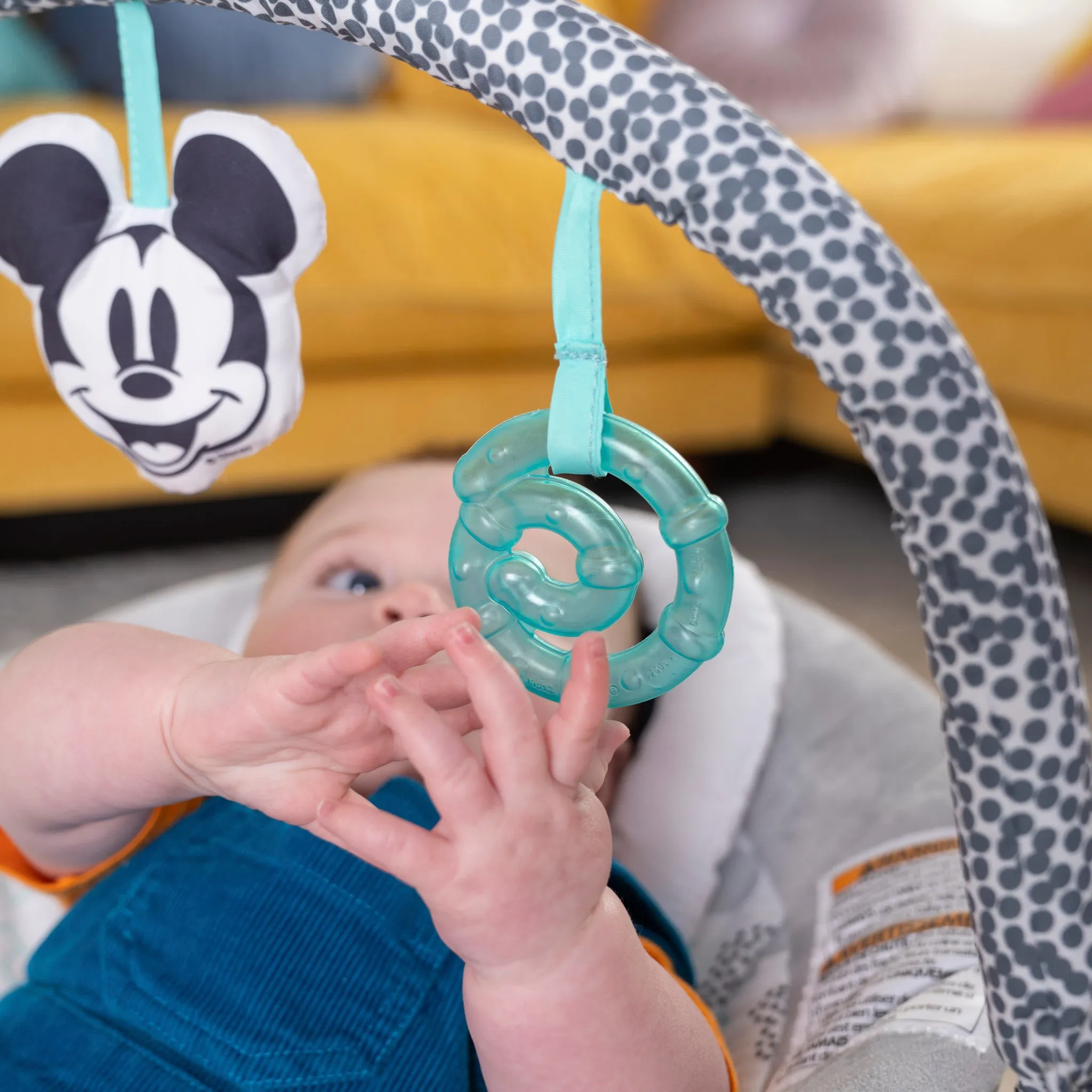 Mickey Mouse Cloudscapes Comfy Baby Bouncer - Image 3
