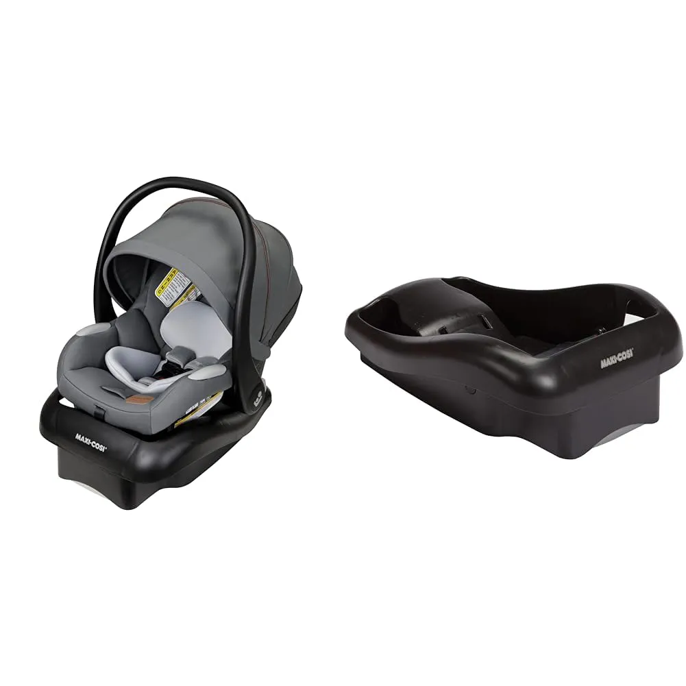 Mico Luxe Infant Car Seat - Stone Glow - Image 4