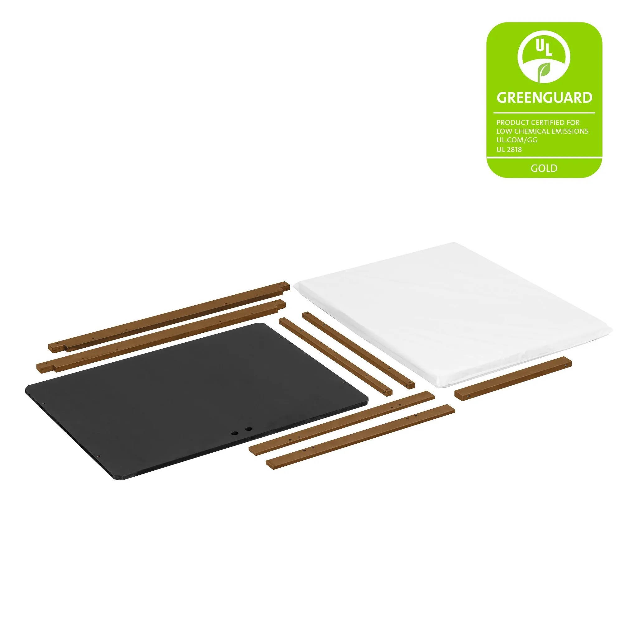 Midi Crib Conversion Kit - Natural Wood - Image 2