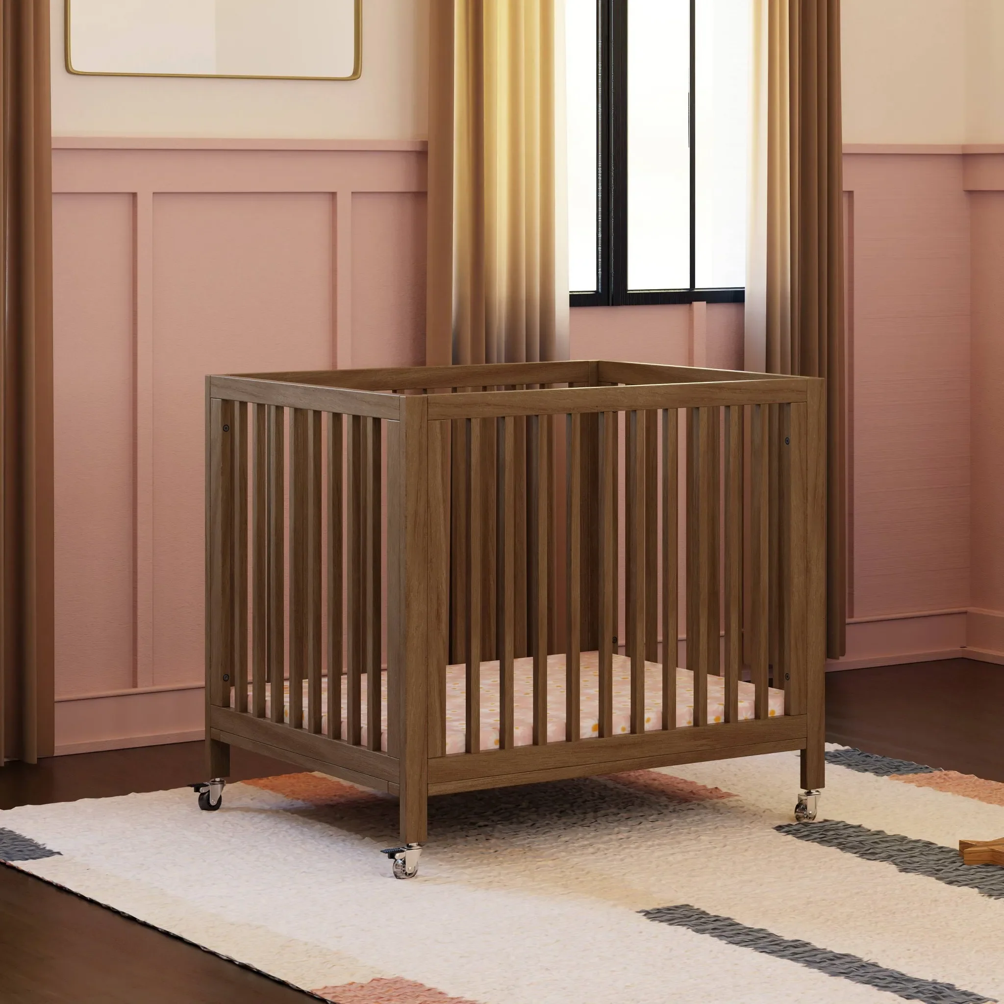 Midi Crib Conversion Kit - Natural Wood - Image 4
