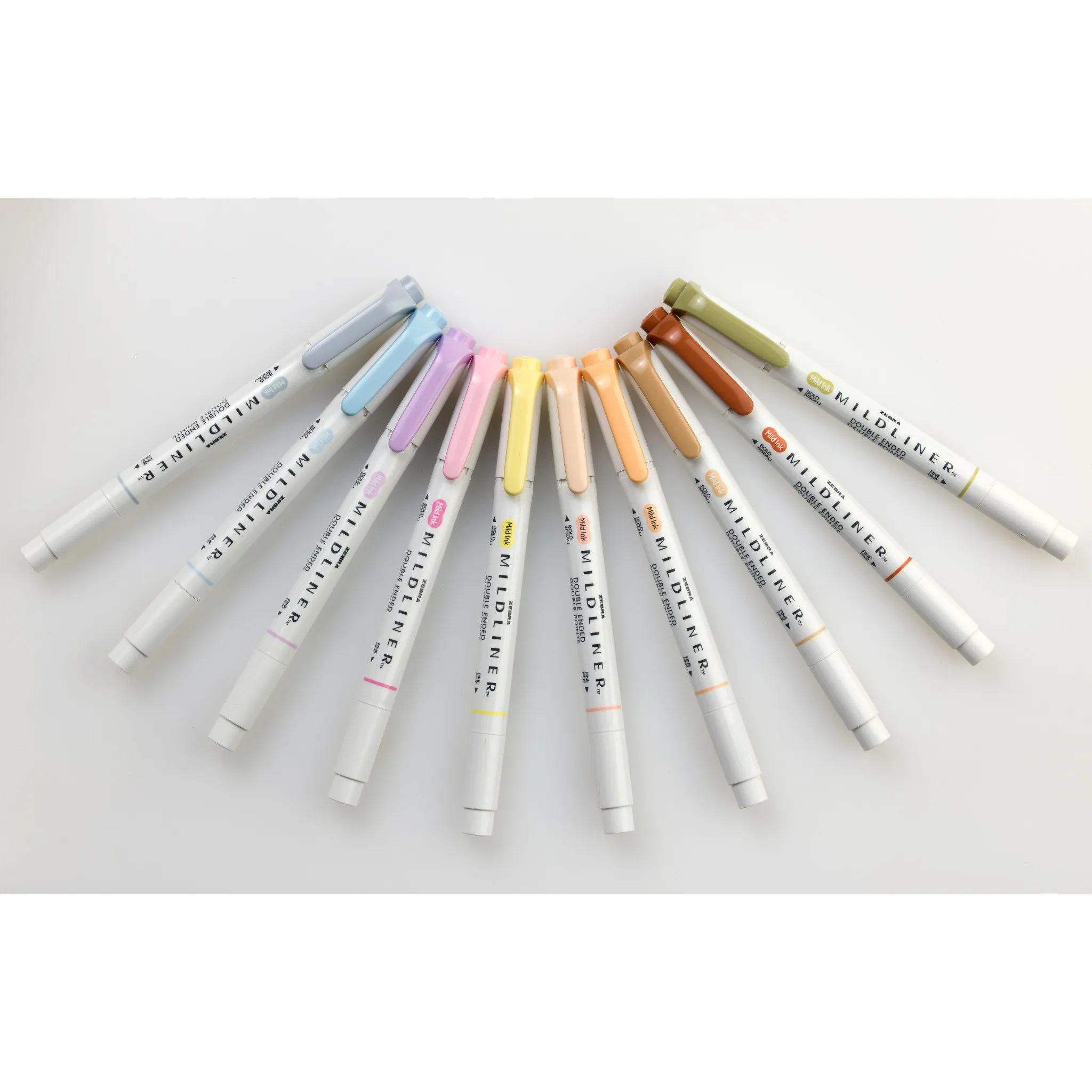 Mildliner Double Ended Highlighters - Multicolored - Image 2