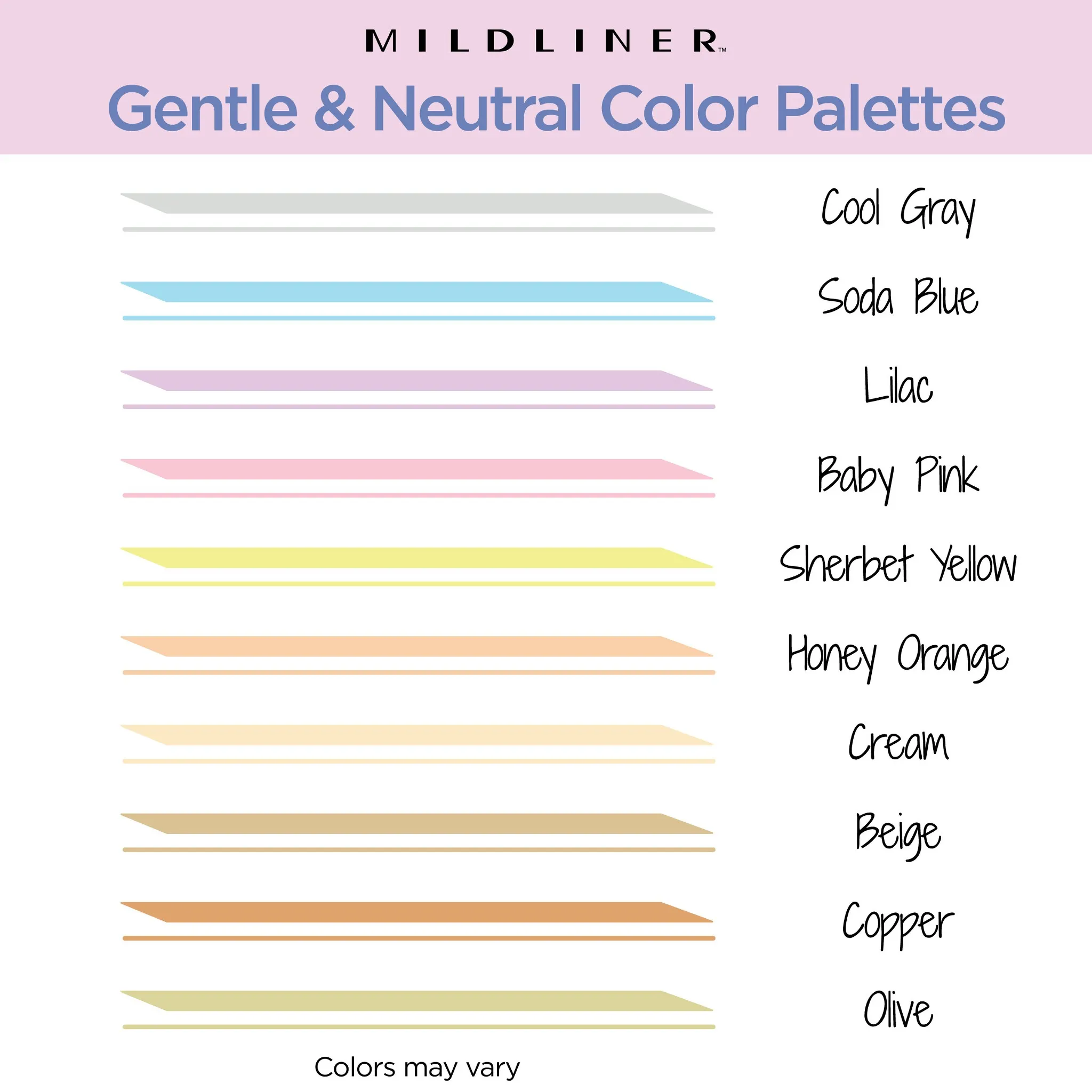 Mildliner Double Ended Highlighters - Multicolored - Image 4