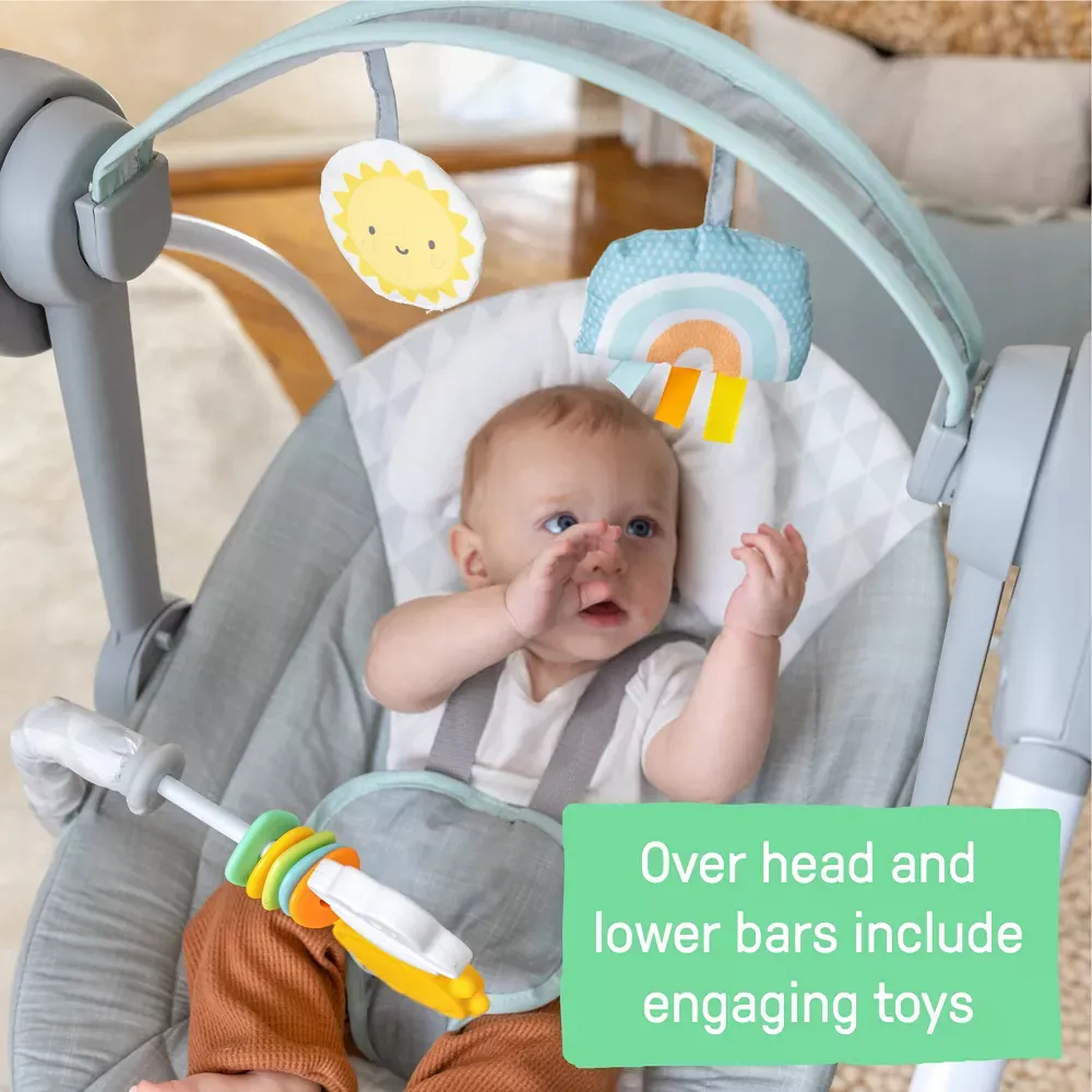 Milestone Baby Swing - Gray - Image 4