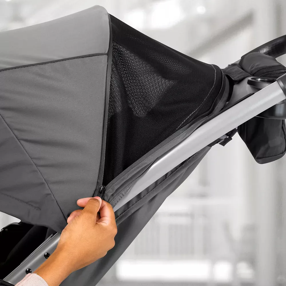 Mini Bravo Plus Lightweight Stroller - Graphite - Image 4