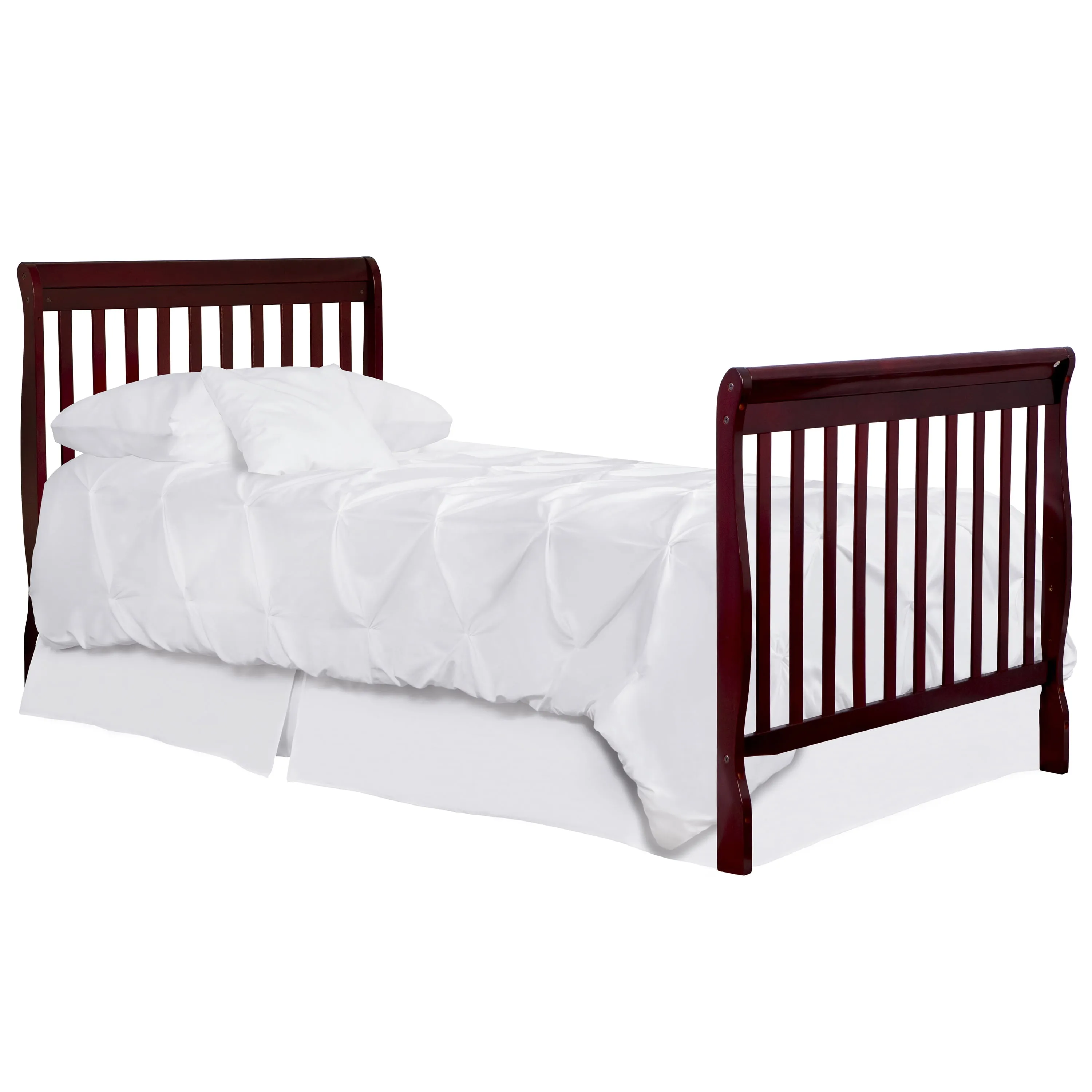Mini Crib Bed Rail - Cherry - Image 4