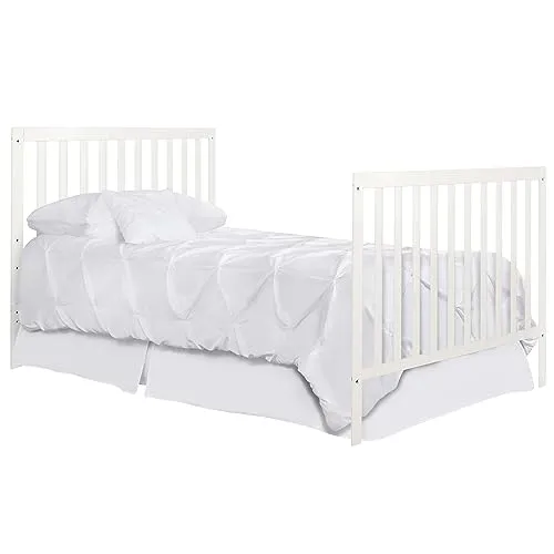 Mini Crib Bed Rail - White - Image 2