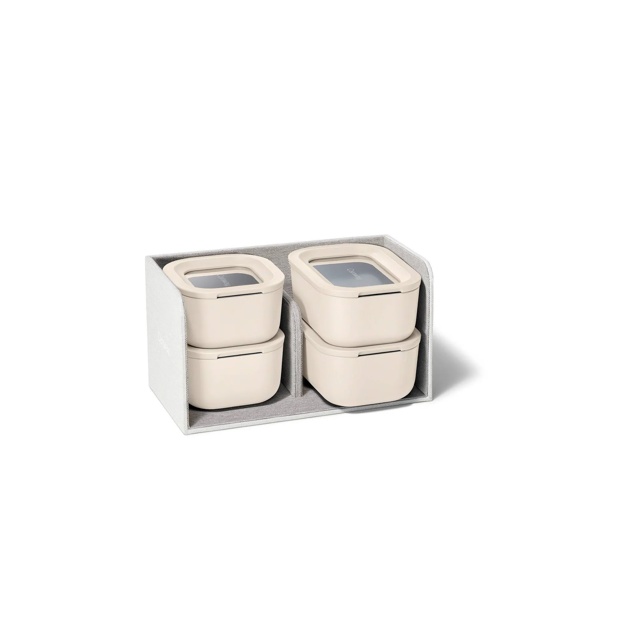 9pc Mini Food Storage Set Cream - Image 2